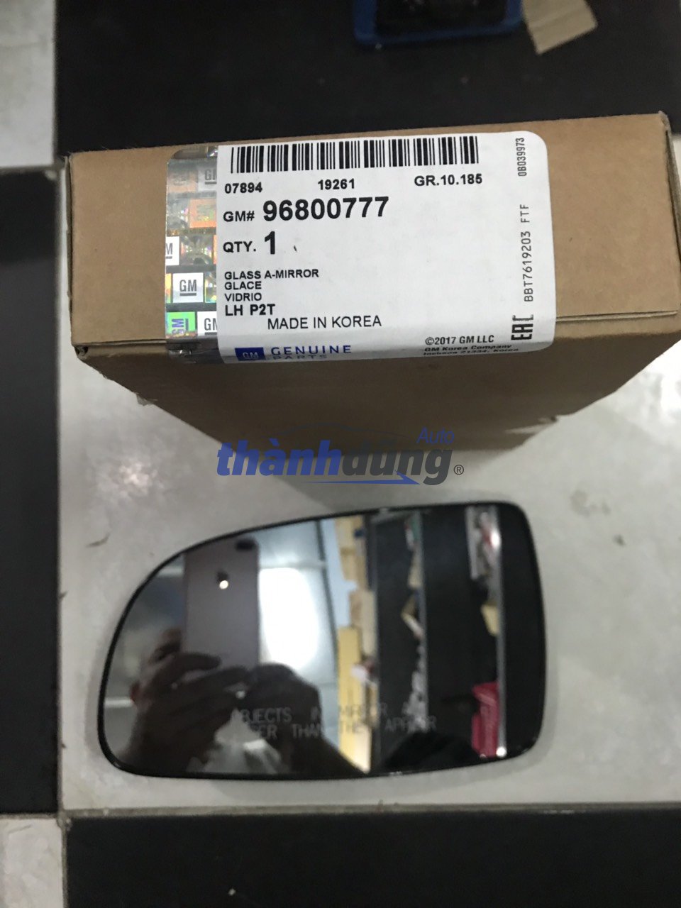 MẶT KÍNH CHIẾU HẬU CHEVROLET AVEO