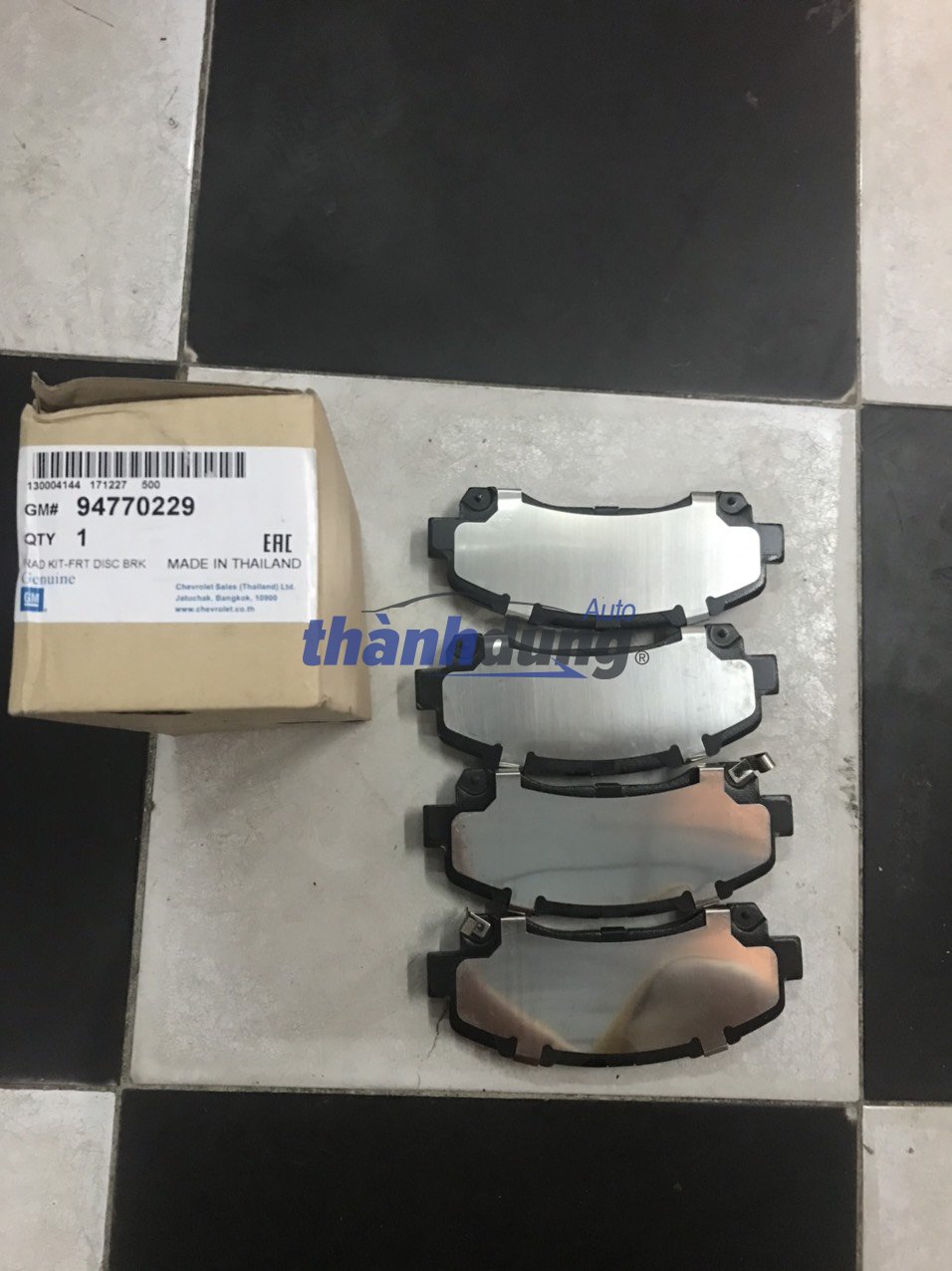 BỐ THẮNG TRƯỚC CHEVROLET COLORADO