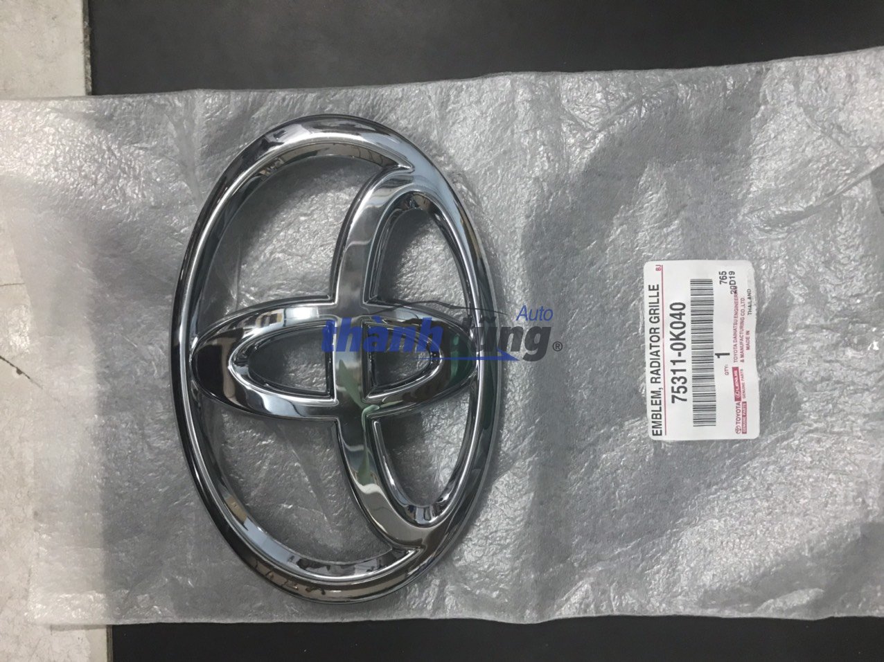 BIỂU TƯỢNG CA LĂNG TOYOTA FORTUNER