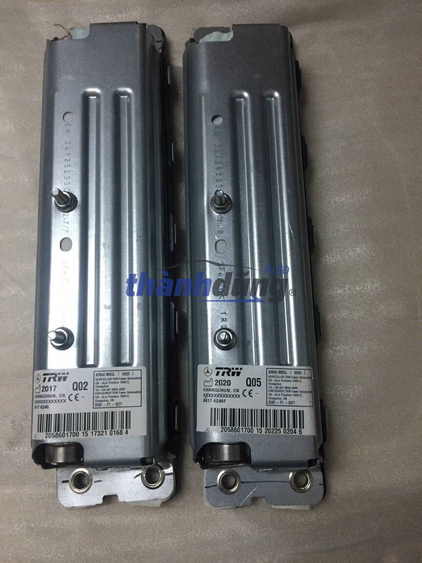TÚI KHÍ ĐẦU GỐI NGƯỜI LÁI MERCEDES C200, C250, C300