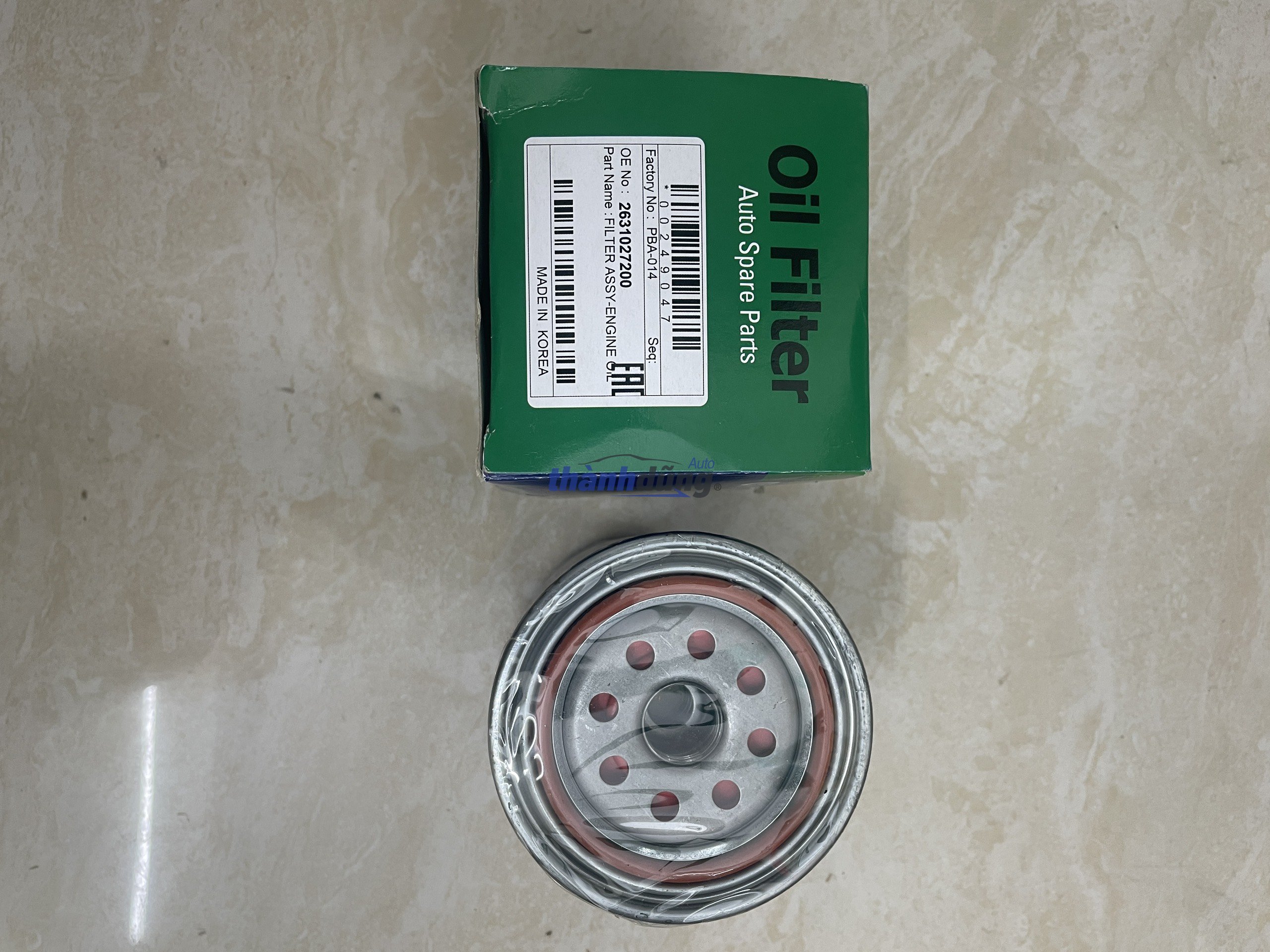 LỌC NHỚT HYUNDAI SANTAFE, TUCSON